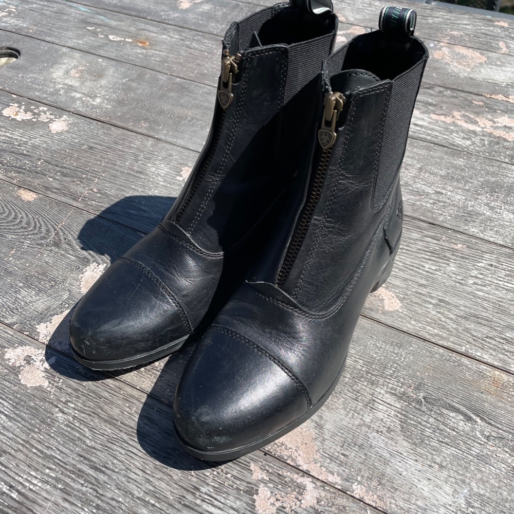 Heritage IV Zip Waterproof Paddock Boot Black
